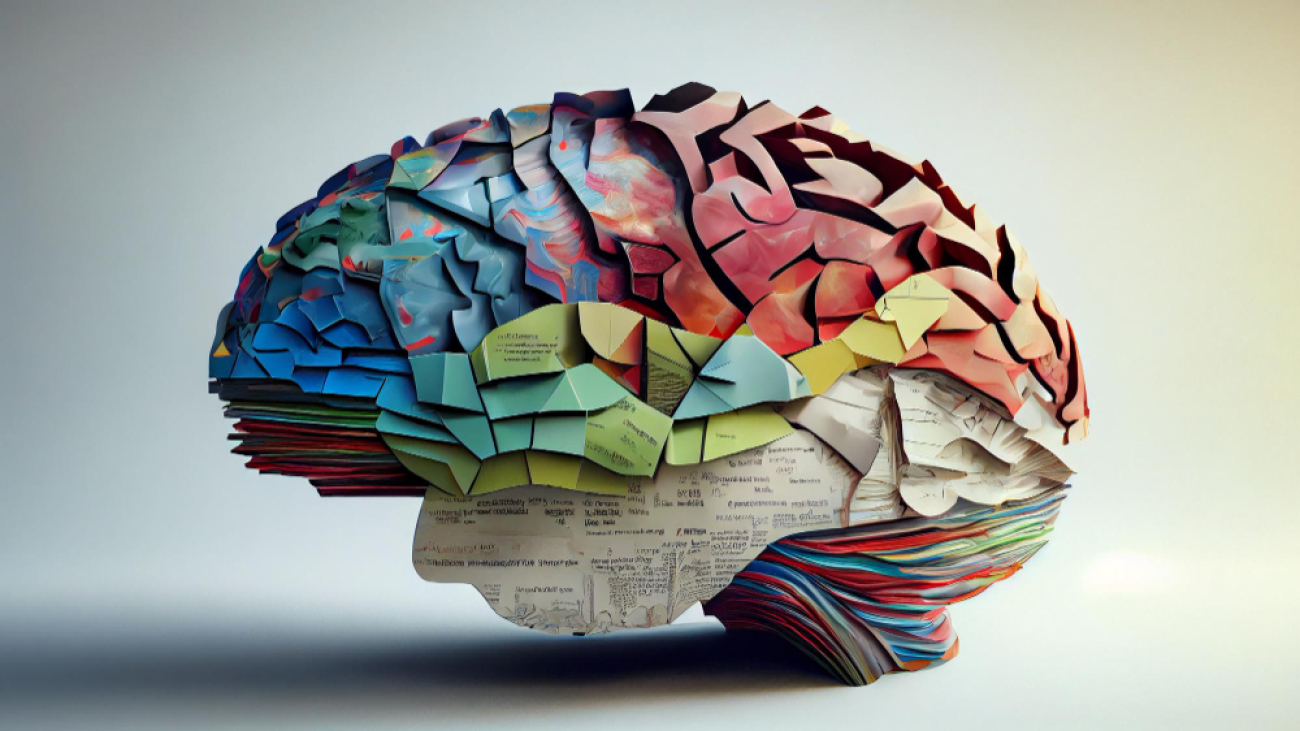human-brain-with-paper-colors-generative-ai