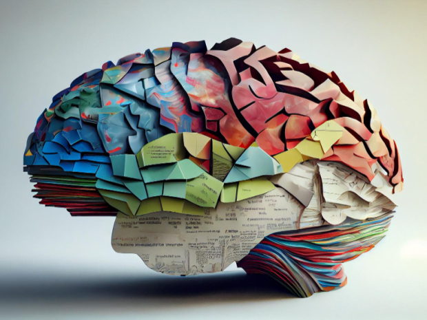 human-brain-with-paper-colors-generative-ai